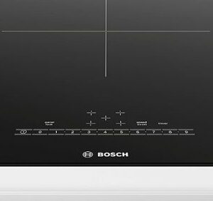 Bosch - 500 Series 36" Built-In Electric Induction Cooktop with 5 elements - Black