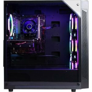 CyberPowerPC - Gamer Master Gaming Desktop - AMD Ryzen 3 3100 - 8GB Memory - NVIDIA GeForce RTX 3050 - 500GB SSD - Black