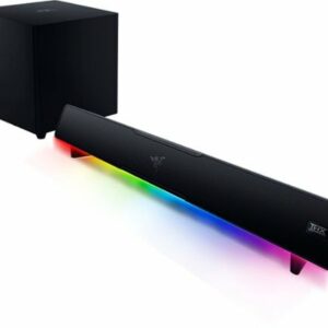 Razer - Leviathan V2 Bluetooth Gaming Speakers with RGB Lighting (2-Piece) - Black