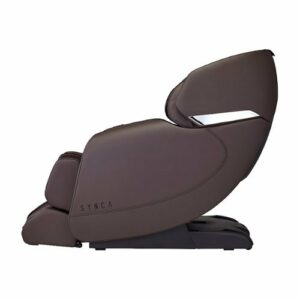 Synca Wellness - Hisho  SLTrack Zero Gravity Massage Chair - Brown