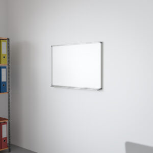 Flash Furniture - Cardim Magnetic Marker Board - White