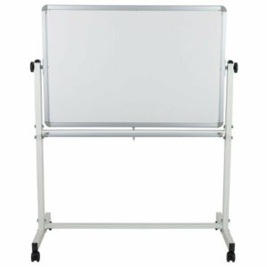 Flash Furniture - Hercules Mobile Marker Board - White