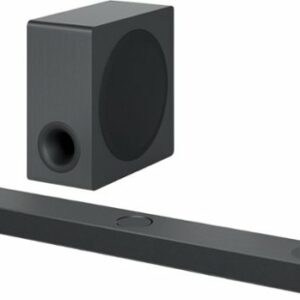 LG - 3.1.3 Channel Soundbar with Wireless Subwoofer, Dolby Atmos and DTS:X - Black