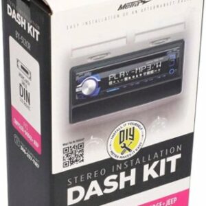 Metra - Dash Kit for Select 1974-2010 Chrysler Vehicles - Black