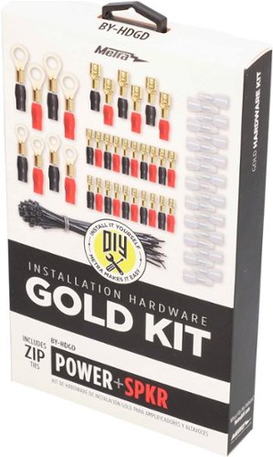 Metra - Installation Hardware Kit - Gold