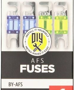 Metra - 60- and 100-amp AFS Fuse (4-Count) - Gray