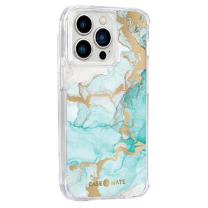 Case-Mate - Print Hardshell Case for iPhone 13 Pro - Ocean Marble