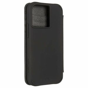 Case-Mate - Wallet Folio w/ MagSafe w/ Antimicrobial for iPhone 13 Pro - Black