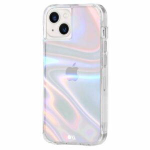 Case-Mate - Soap Bubble Hardshell Case  w/ Antimicrobial for iPhone 13 - Iridescent