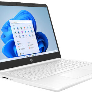 HP - 14" Laptop - Intel Celeron - 4GB Memory - 64GB eMMC - Snowflake White