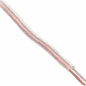 Metra - 40' Spool 18-Gauge Speaker Wire - Clear