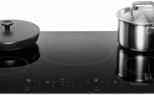 JennAir - 30" Oblivion Built-In Electric Cooktop with Assisted Cooking - Black