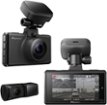 Pioneer - 2-Channel 1440P Dash Camera System - Black