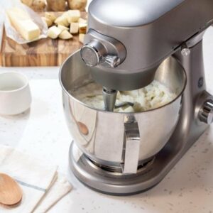 GE - Stand Mixer - Granite Gray