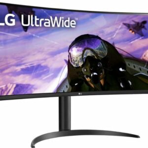 LG - 34” LED Curved UltraWide QHD 160Hz FreeSync Premium Monitor with HDR (HDMI, DisplayPort) - Black