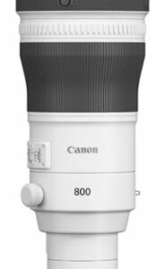 Canon - RF800mm F5.6 L IS USM Telephoto Lens for EOS R-Series Cameras - White