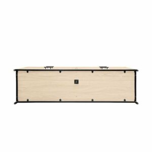 Walker Edison - Contemporary 4-Drawer TV Stand for Most TVs up to 60” - Birch