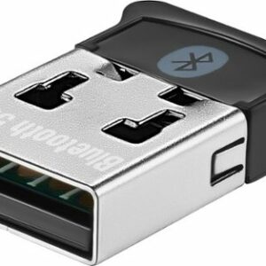 Insignia™ - Bluetooth 5.0 USB Adapter for Laptops and Desktops Compatible with Windows 8.1, 10, and 11 - Black