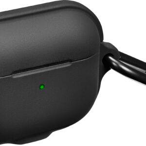 Insignia™ - Magnetic Silicone Case for Apple AirPods (3rd Generation) - Black