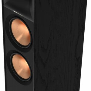 Klipsch - Reference 800 Series Dual 8" 600-Watt Passive 2-Way Floor Standing Speaker (Each) - Black