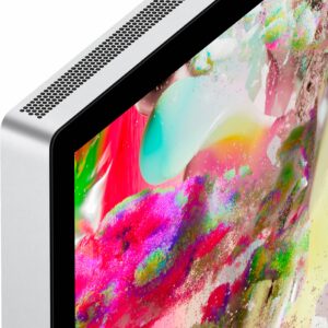 Apple - Studio Display - Nano-texture Glass Tilt and Height-Adjustable - Silver