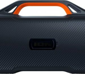 ION Audio - AquaSport Max Waterproof 60-Watt Bluetooth  Stereo Speaker with Lights - Black