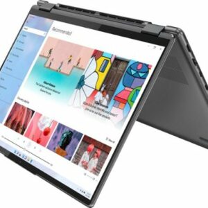 Lenovo - Yoga 7i 16" 2.5K Touch 2-in-1 Laptop - Intel Evo Platform - Core i5-1240P - 8GB Memory - 256GB SSD - Storm Grey