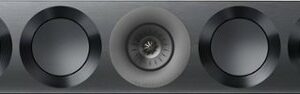 KEF REFERENCE FOUR META CENTER SPEAKER (Each) - BLACK GREY