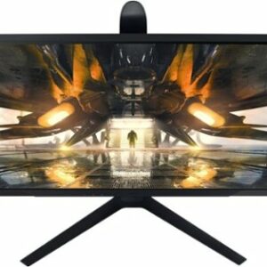 Samsung - Odyssey G55A 32" Curved WQHD FreeSync 165Hz 1ms Gaming Monitor with HDR10 (DisplayPort, HDMI) - Black