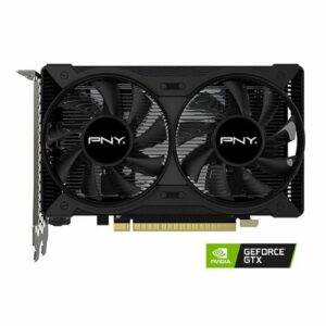 PNY - NVIDIA GeForce GTX 1650 4GB GDDR6 PCI Express 3.0 Graphics Card with Dual Fan - Black