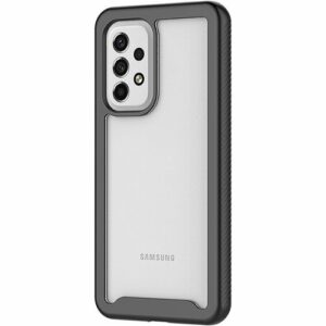 SaharaCase - GRIP Series Case for Samsung Galaxy A53 5G - Black/Clear