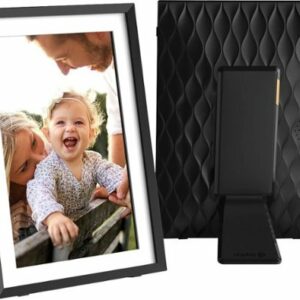 Nixplay - W10P Touch Classic 10.1-inch LCD Smart Digital Photo Frame - Black - Classic Matte