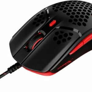 HyperX - Pulsefire Haste Lightweight Wired Optical Gaming Mouse with RGB Lighting - Black/Red