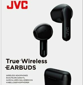 JVC - True Wireless Earbuds - Black