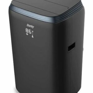 Danby - DPA080E3BDB-6 400 Sq. Ft. 3-in-1 Portable Air Conditioner - Black