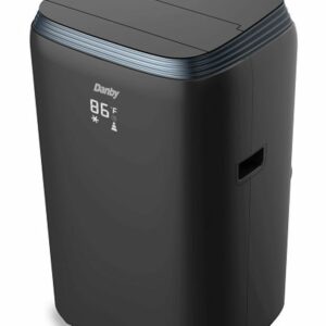 Danby - DPA080E3BDB-6 400 Sq. Ft. 3-in-1 Portable Air Conditioner - Black