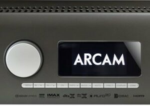 Arcam - AVR21 770W 9.1.6-Ch. Bluetooth capable With Google Cast and 8K Ultra HD HDR Compatible A/V Home Theater Receiver - Gray