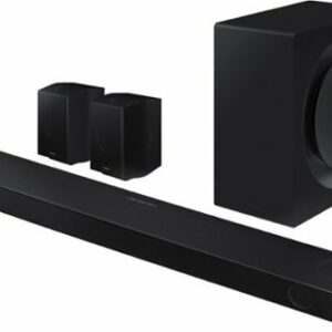 Samsung - HW-Q990B 11.1.4ch Soundbar with Wireless Dolby Atmos / DTS:X and Rear Speakers - Black