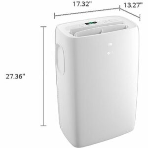 LG - 250 Sq. Ft. Portable Air Conditioner - White