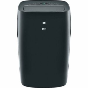 LG - 400 Sq. Ft. Smart Portable Air Conditioner - Black