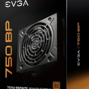 EVGA - 750 BP, 80+ BRONZE 750W, 100-BP-0750-K1, Power supply