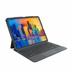 ZAGG - Pro Keys with Trackpad Wireless Keyboard & Case for Apple iPad Pro 12.9" (3rd, 4th, 5th, 6th Gen) - Black