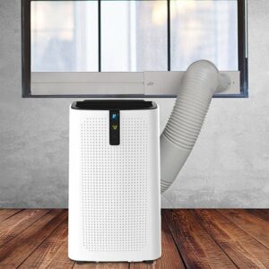 JHS - 450 Sq. Ft. Portable Air Conditioner - White