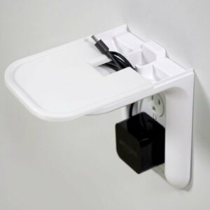 Sanus - Small Device Outlet Speaker Mount - White