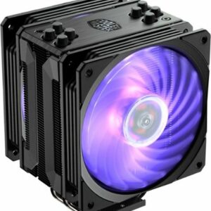 Cooler Master - Hyper 212 RGB Black Edition 120mm CPU Cooling Fan with RGB Lighting - Jet Black