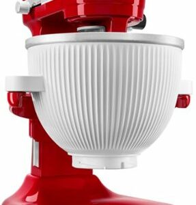 KitchenAid - Ice Cream Maker Attachment, KSMICM - White