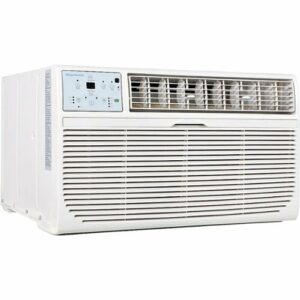 Keystone - 550 Sq. Ft. 12,000 BTU In Wall Air Conditioner - White