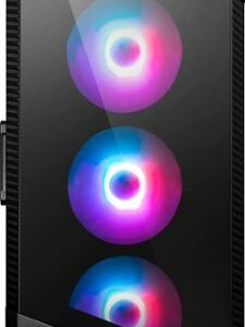 MSI - MPG VELOX 100R ATX Mid-Tower Case - Black