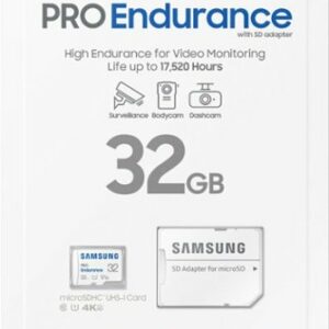 Samsung - PRO Endurance 32GB microSDXC SD Memory Card