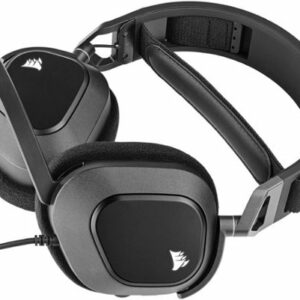 CORSAIR - HS80 RGB Wired Gaming Headset for PC - Carbon